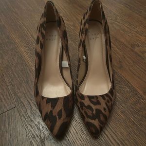 Cheetah Leopard Print Heels